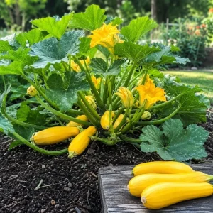 Yellow Zucchini Live Plants - 2 Pack, 4-6 Inch Summer Squash Seedlings for Outdoor Garden - Image 8