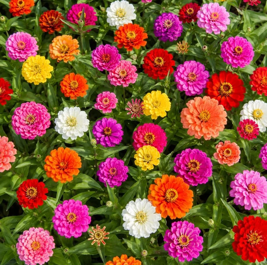 Zinnia Live Plants - 3-5 Inches Tall, 4-Inch Pot, Colorful Flowers - Image 4